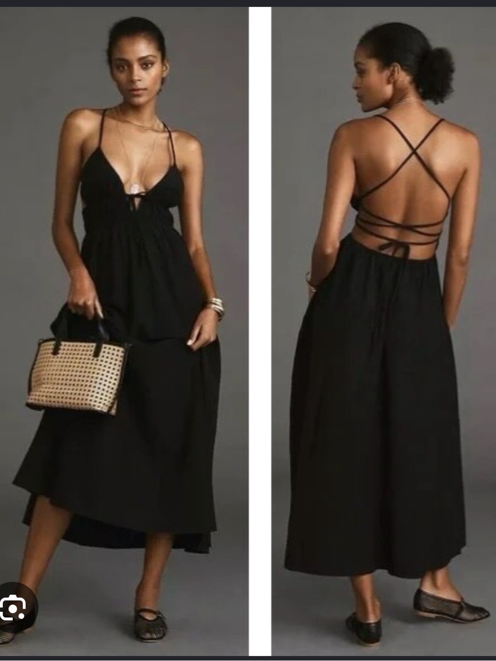 Playa Vista Dress - Black - L